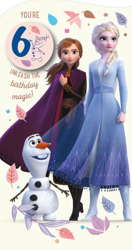 Picture of YOURE 6 FROZEN CARD WITH BADGE